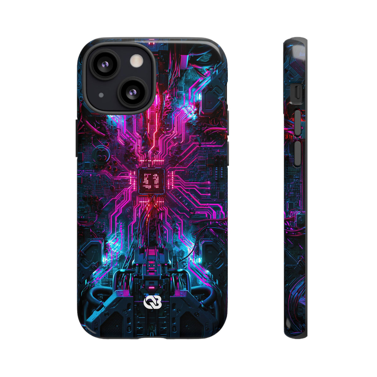 Neural Circuit Core · Tough Phone Case for iPhone · Black