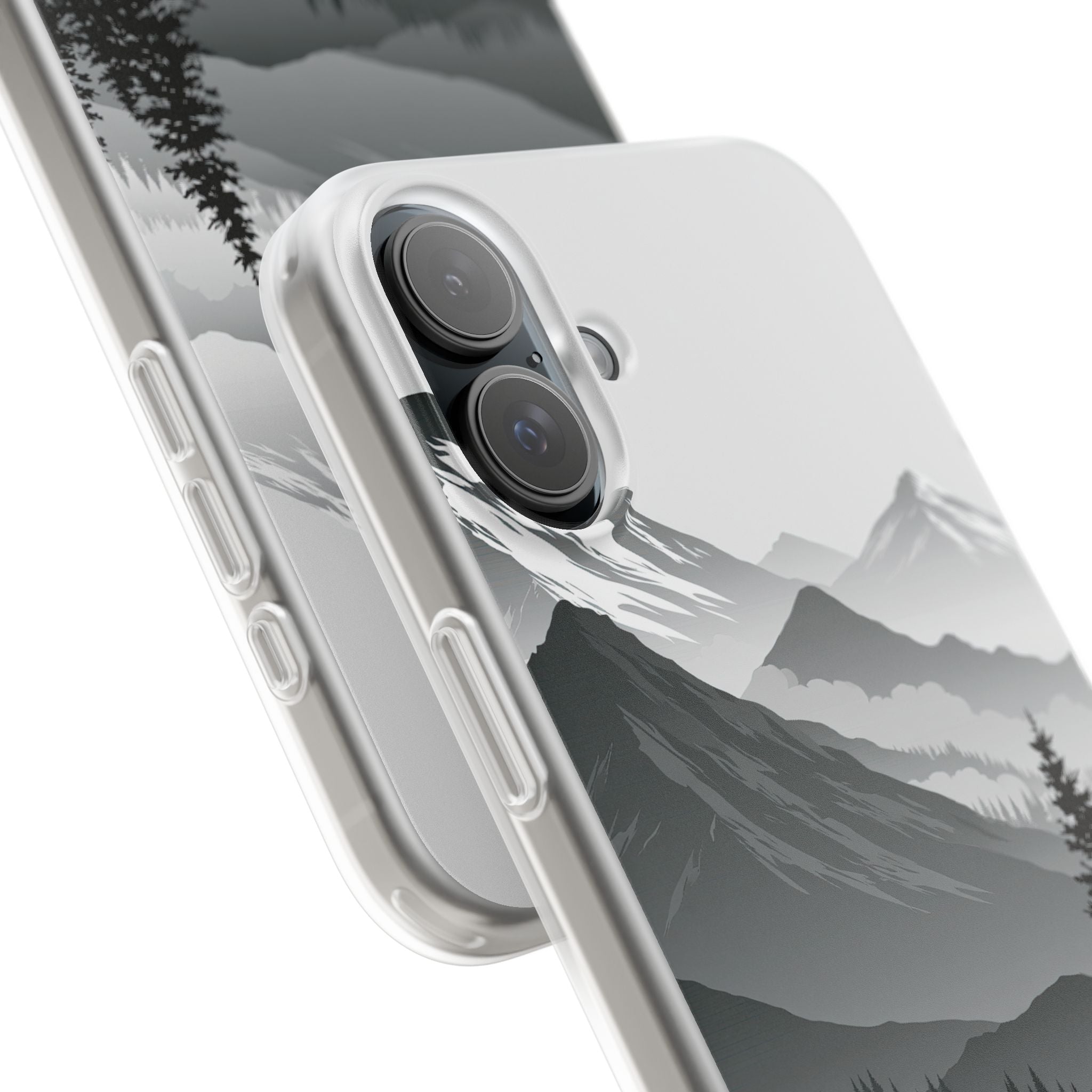 Grey Lite Phone Case for iPhone - Granite Ridge Mist