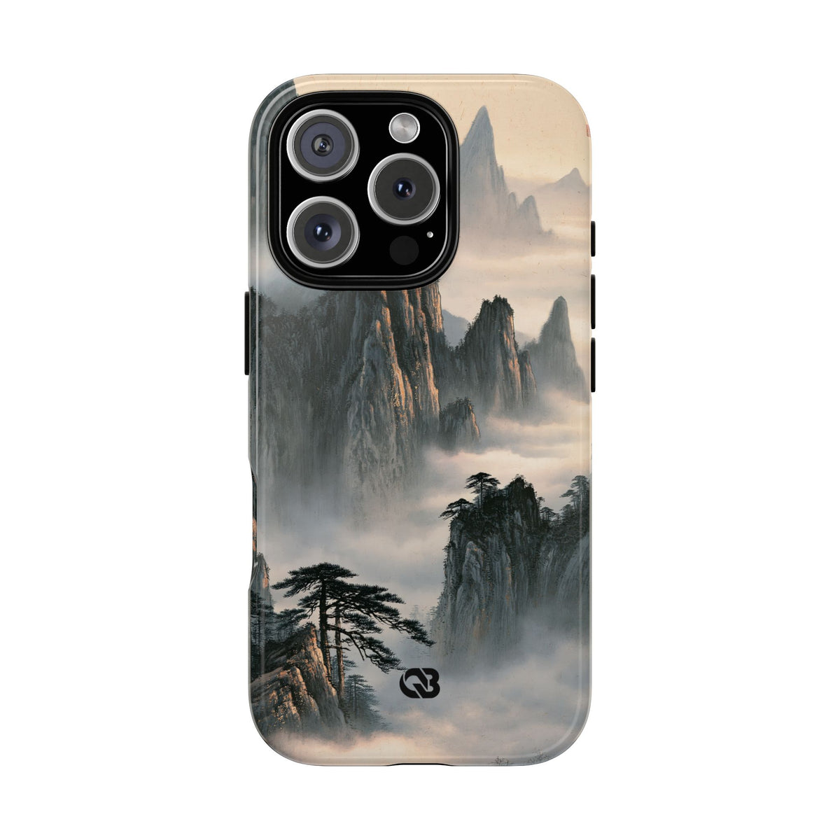Sacred Mountain Mist · Tough Phone Case for iPhone · Beige