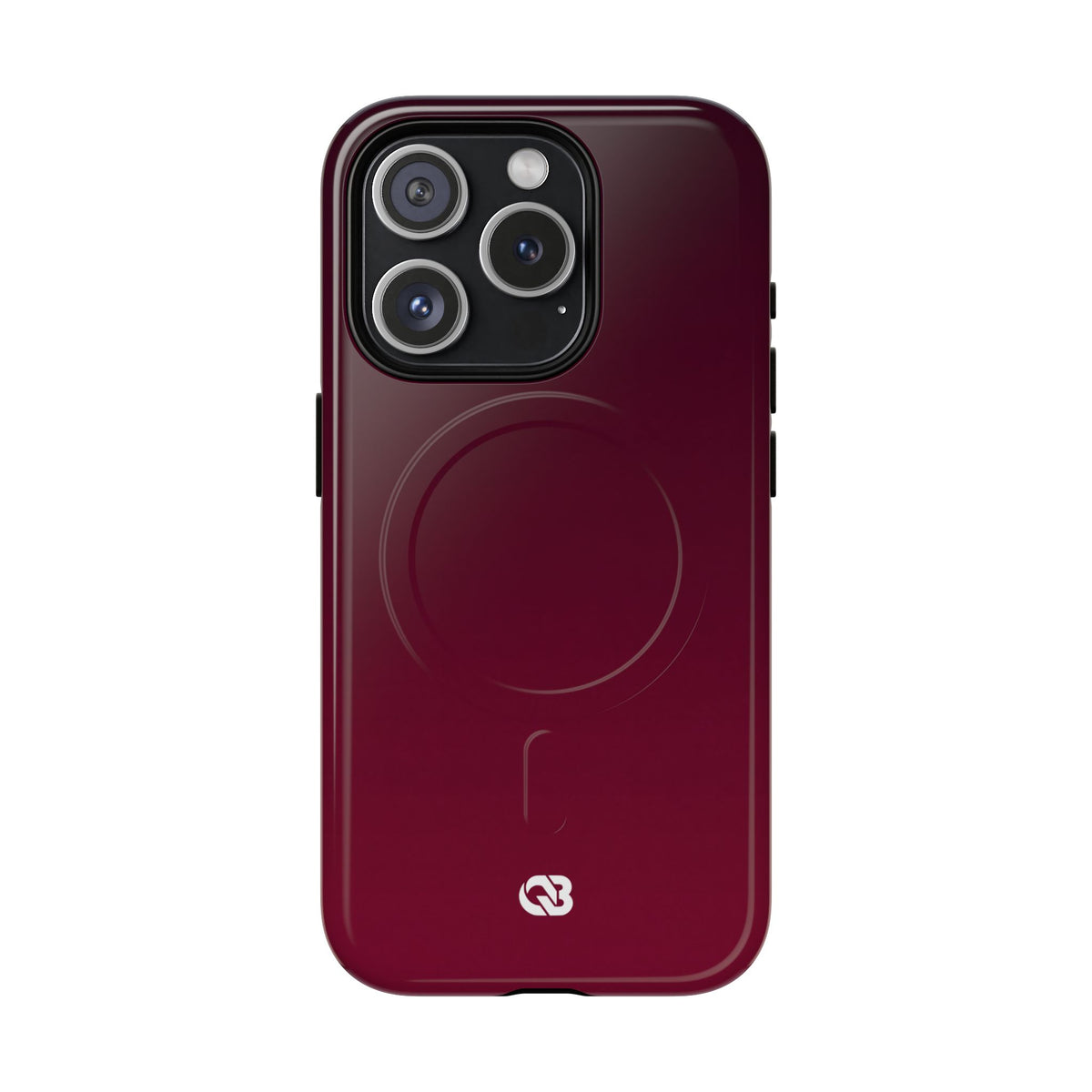 Bordeaux Spectrum · Tough 2.0 Magnetic Phone Case for iPhone · Red