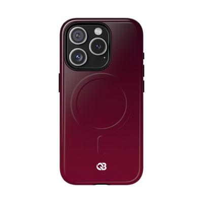 Bordeaux Spectrum · Tough 2.0 Magnetic Phone Case for iPhone · Red