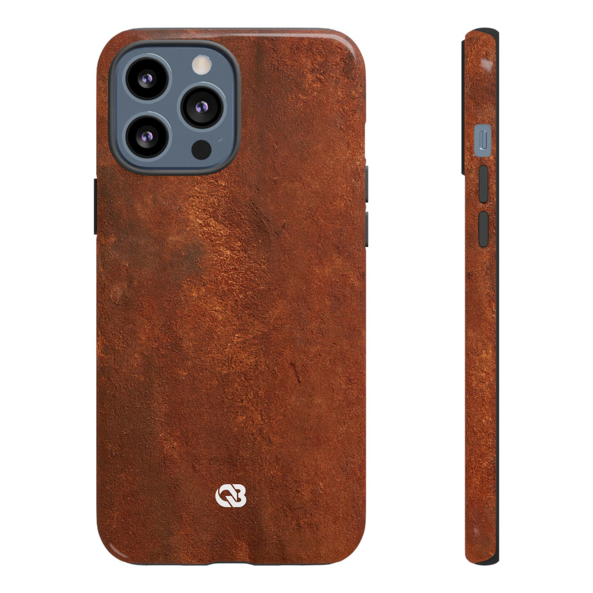 Oxidized Corten · Tough Phone Case for iPhone · Brown