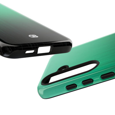 Emerald Cascade · Tough Phone Case for Samsung · Green