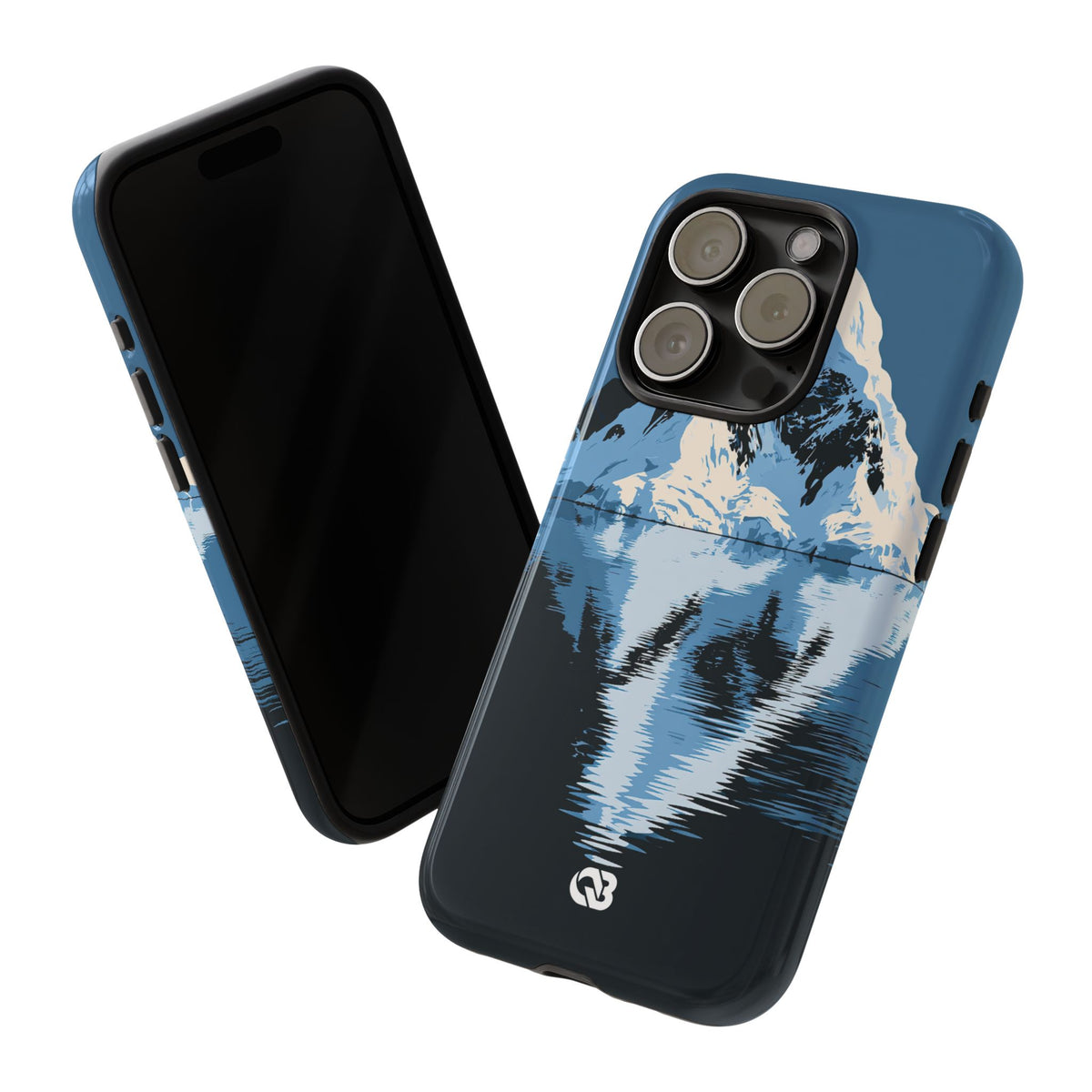 Glacial Horizon · Tough Phone Case for iPhone · Blue