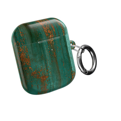 Oxidized Verdigris · Hard Case for AirPods & AirPods Pro · Teal