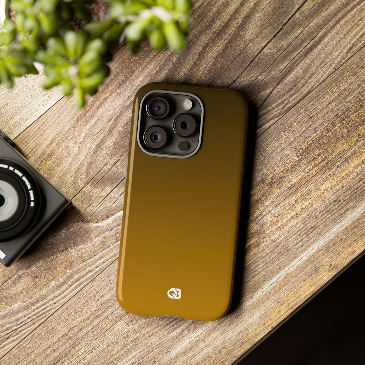 Golden Umber · Tough Phone Case for iPhone · Gold