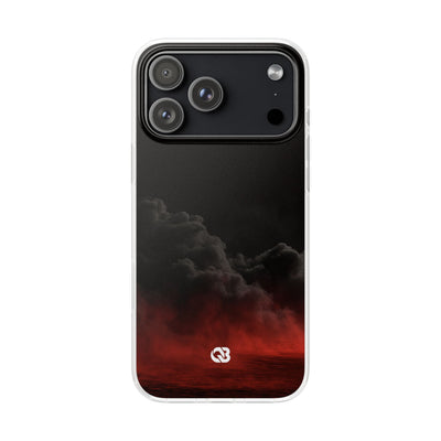 Crimson Fog Void · Lite Phone Case for iPhone ·  Black