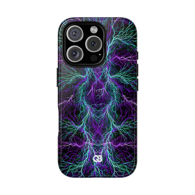 Electric Plasma Arbor · Tough Phone Case for iPhone · Purple