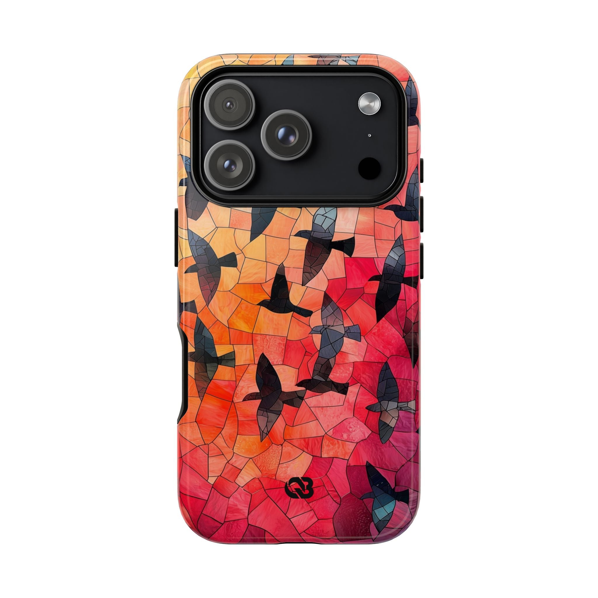 Ember Mosaic Wings · Tough Phone Case for iPhone