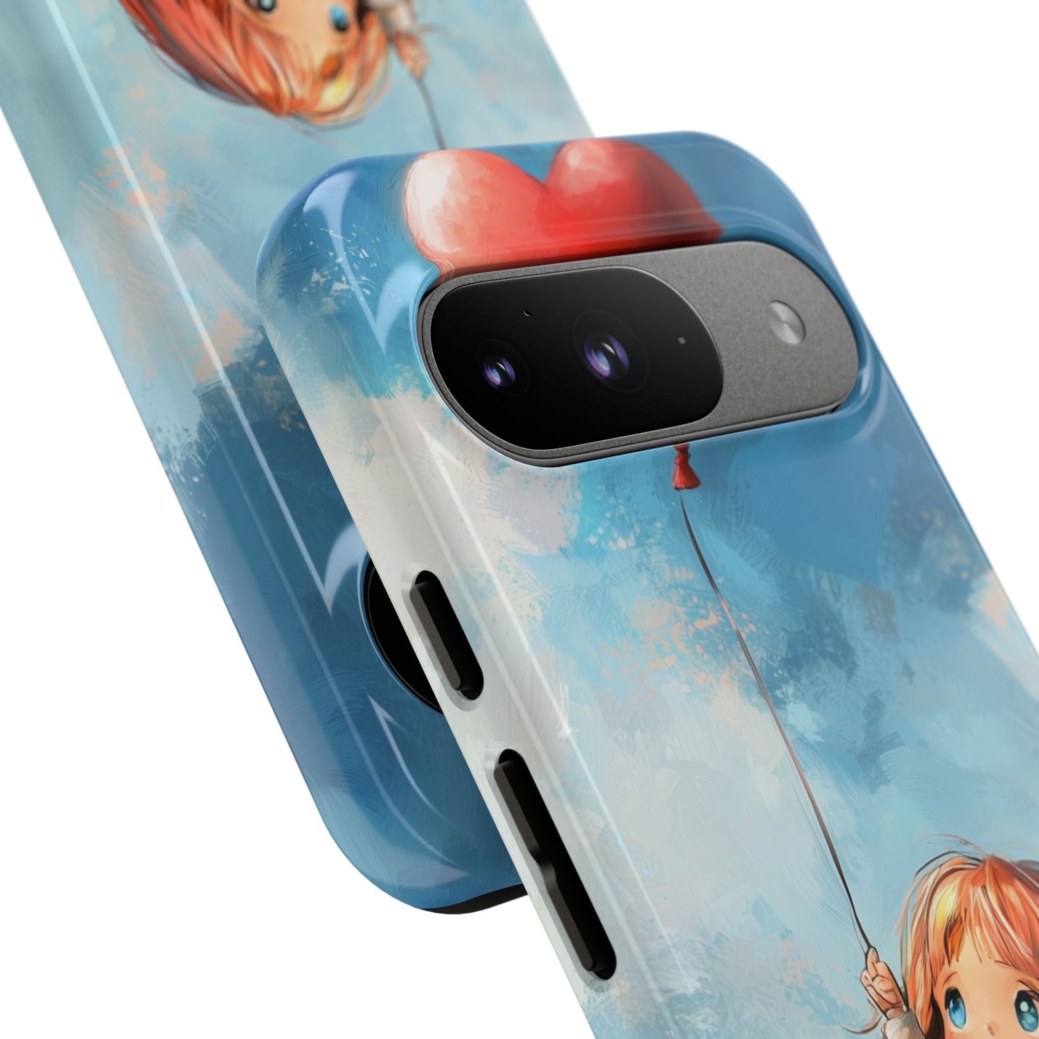 Crimson Heart Sky · Tough Phone Case for Google Pixel