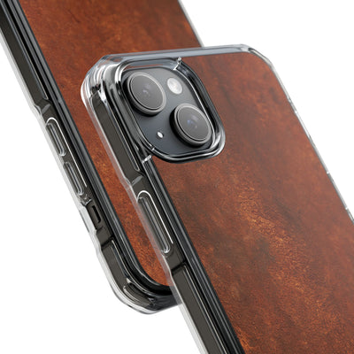 Orange Impact MagSafe Phone Case for iPhone - Oxidized Iron Crust
