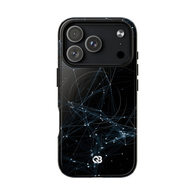 Black Tough 2.0 Magsafe Phone Case for iPhone - Arctic Neural Mesh