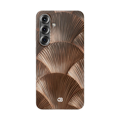 Rose Gilded Fan · Lite Phone Case for Samsung · Gold