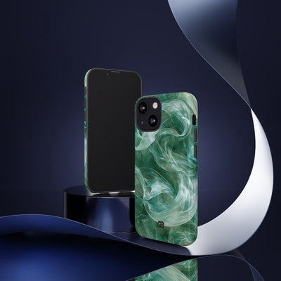 Translucent Aqua Flow · Tough Phone Case for iPhone · Teal