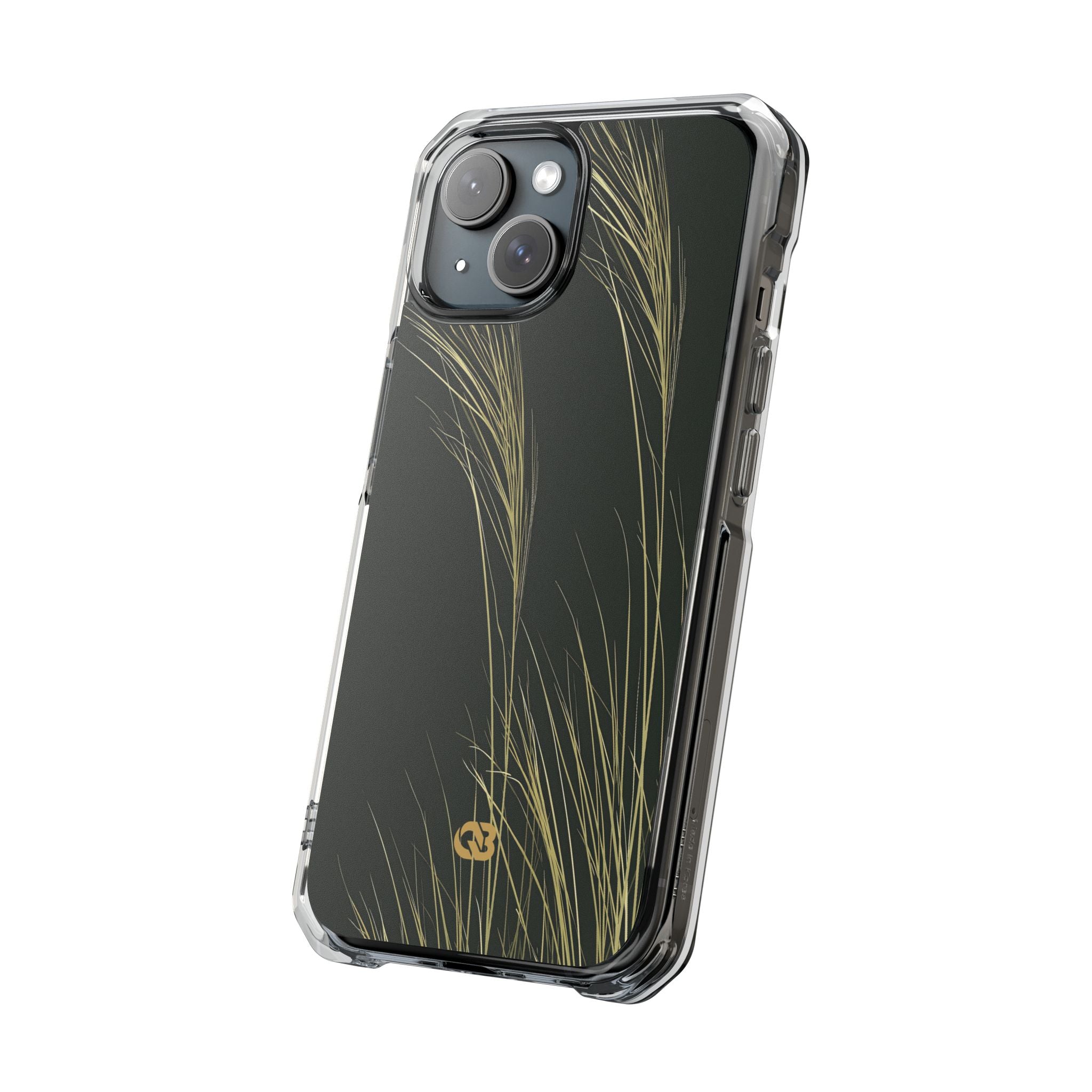 Green Impact MagSafe Phone Case for iPhone - Midnight Gilded Grass