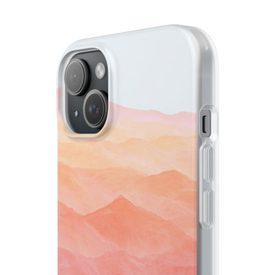Alpenglow Ridge Vista · Lite Phone Case for iPhone ·  Orange