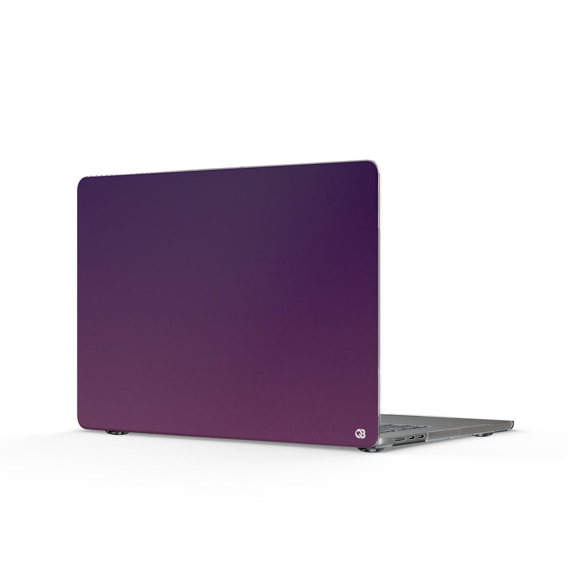 Velvet Dusk · Clear Hard Case for MacBook · Purple