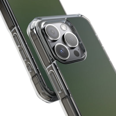 Green Impact MagSafe Phone Case for iPhone - Shadow Moss Grain
