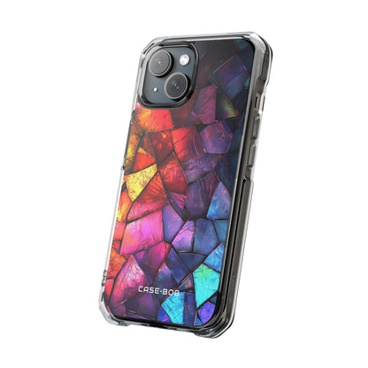 Crimson Shards iPhone 15 Case - Impact