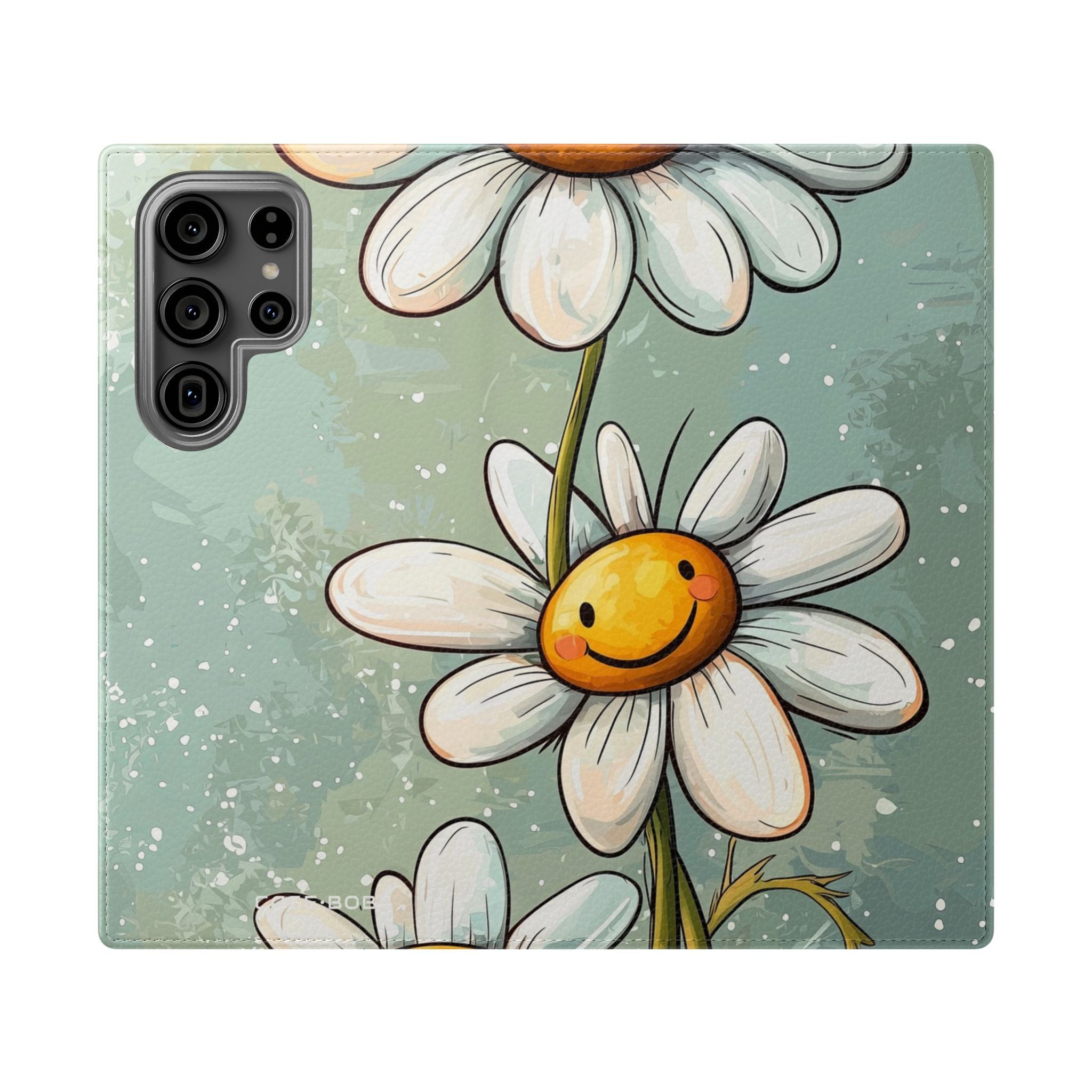 Smiling Daisies Burst - Samsung S23 Ultra Case - Wallet