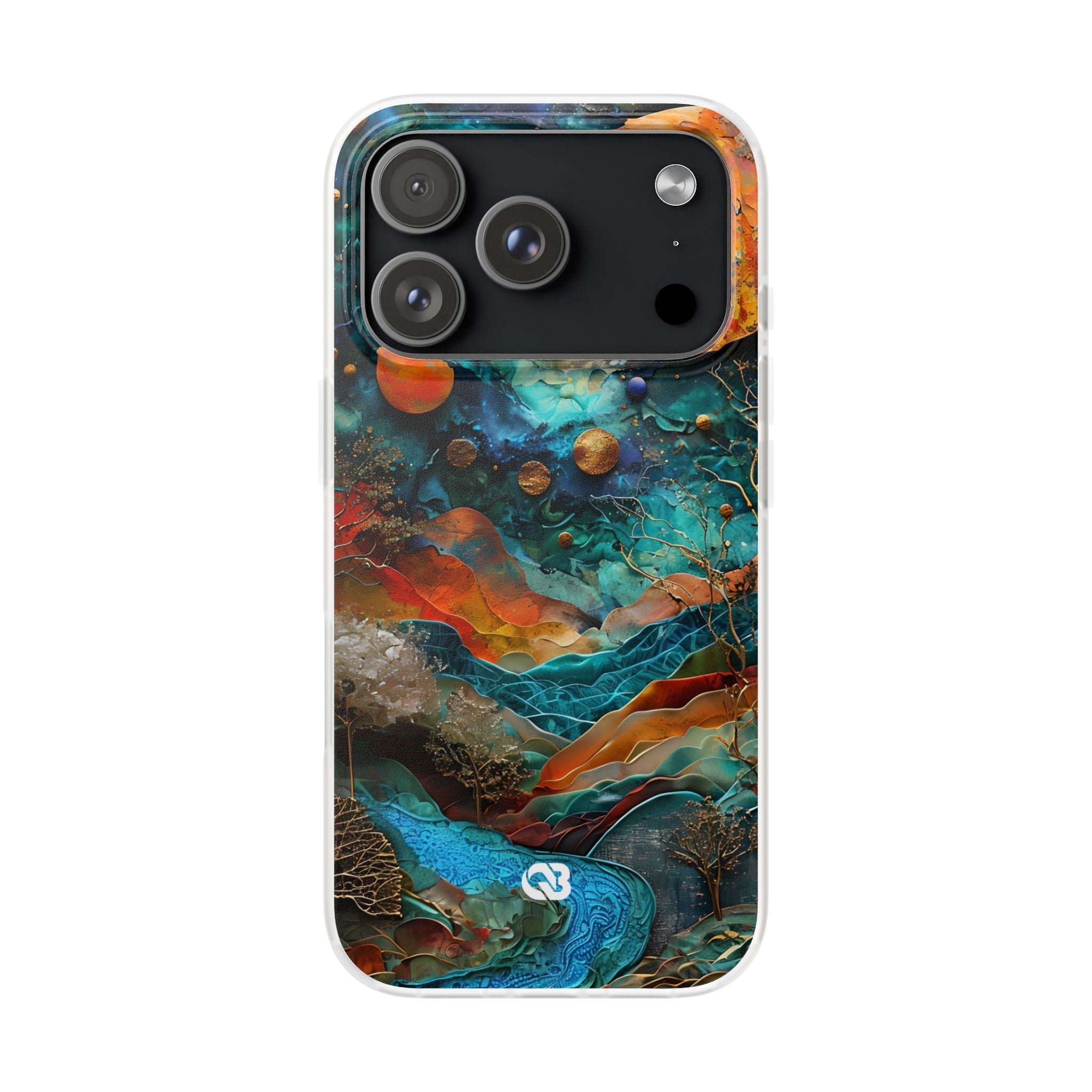 Copper Horizon Drift · Soft Mobilskal för iPhone