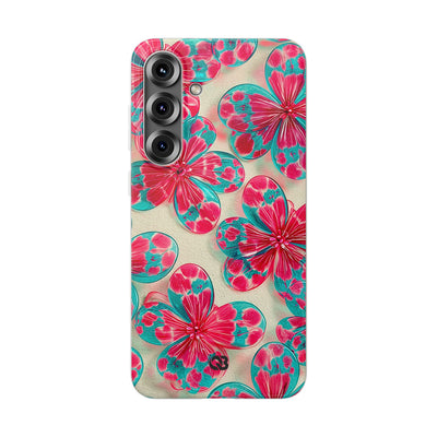 Lucite Jelly Bloom · Lite Phone Case for Samsung · Pink