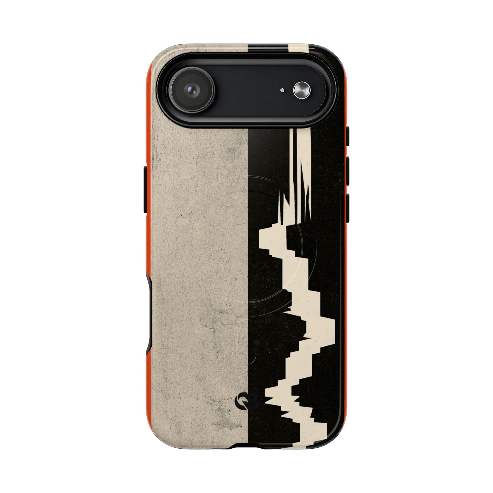 Orange Tough 2.0 Magsafe Phone Case for iPhone - Orange Monolith Rift