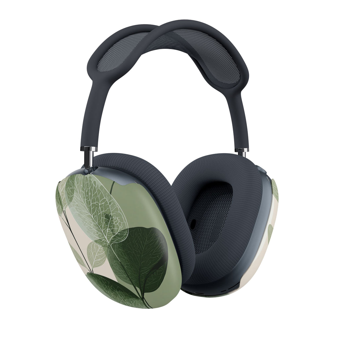 Layered Eucalyptus Study · Hard Case for AirPods Max · Green