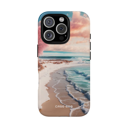 Pink Breeze Tree iPhone 16 Pro Case - Tough