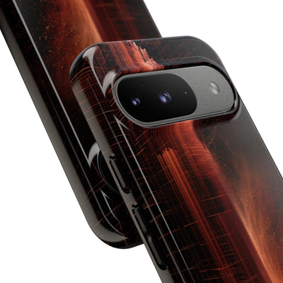 Luminous Monolith · Tough Phone Case for Pixel ·  Black