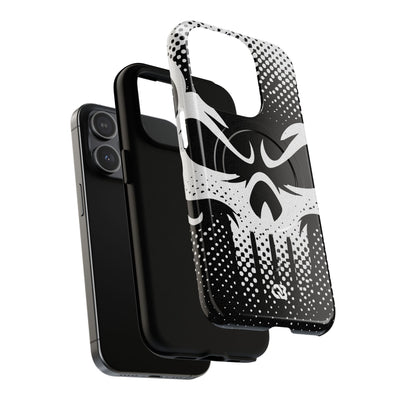 Phantom Halftone · Tough 2.0 Magnetic Phone Case for iPhone · Black