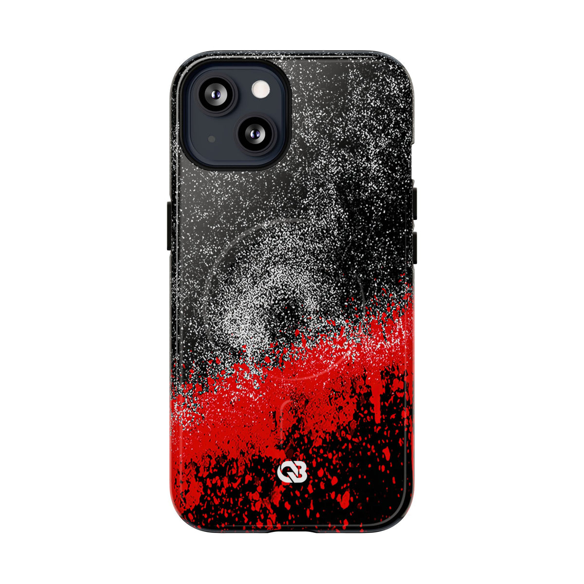 Crimson Noir Drip · Tough 2.0 Magnetic Phone Case for iPhone · Black