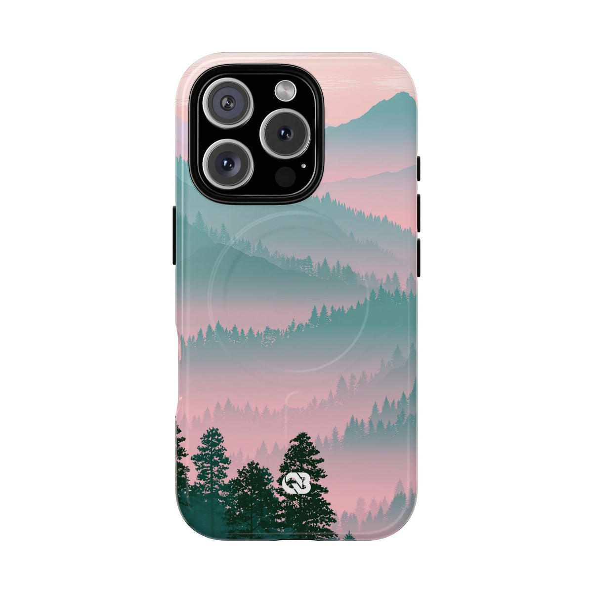 Alpine Horizon · Tough 2.0 Magnetic Phone Case for iPhone · Green