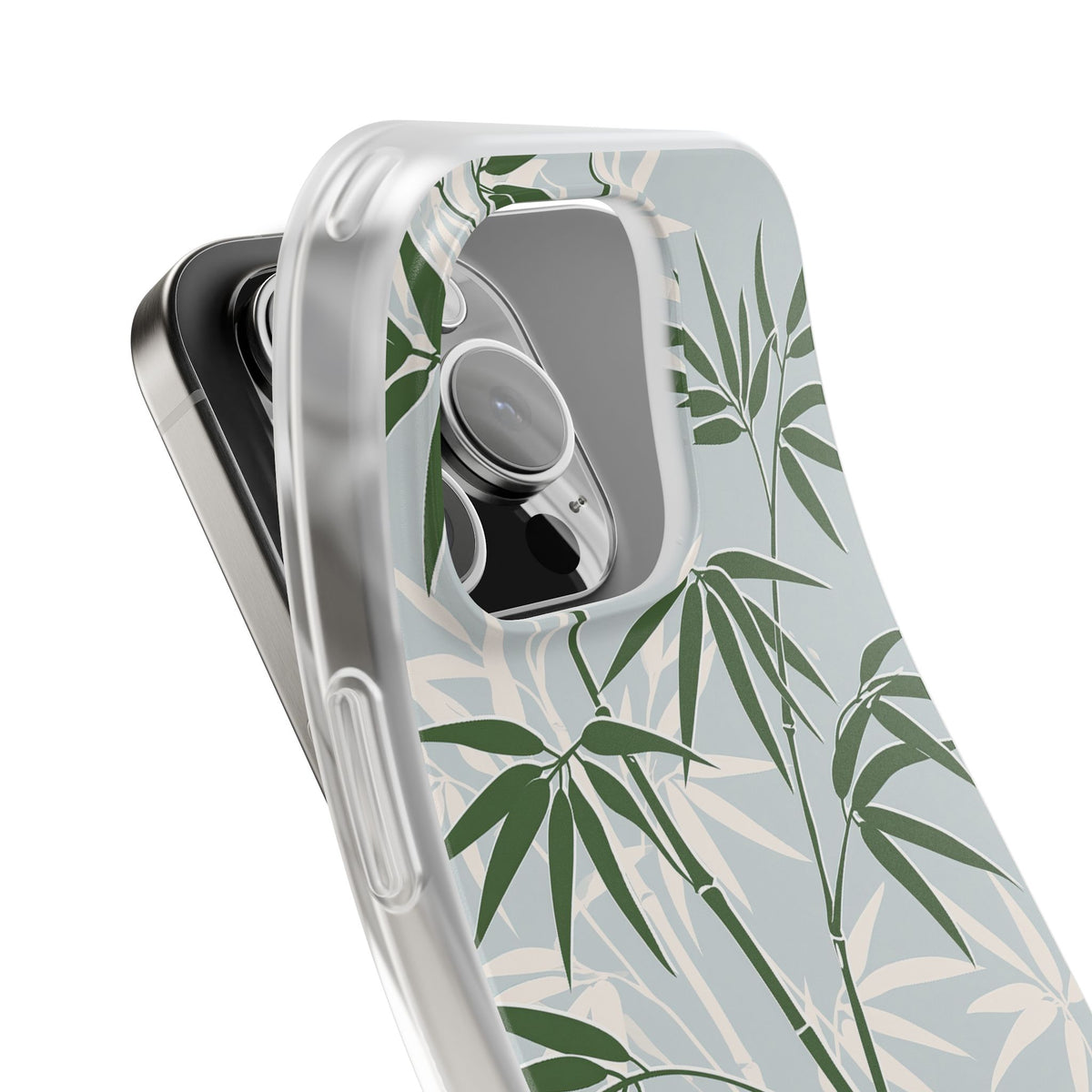 Serene Bamboo · Lite Phone Case for iPhone ·  Green