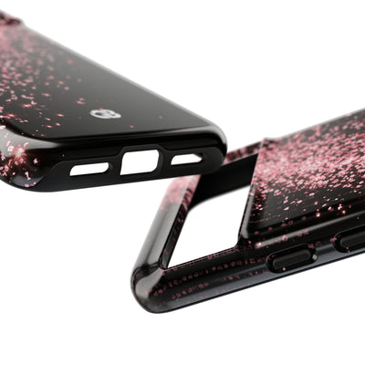 Rose Digital Cascade · Tough Phone Case for Pixel ·  Pink