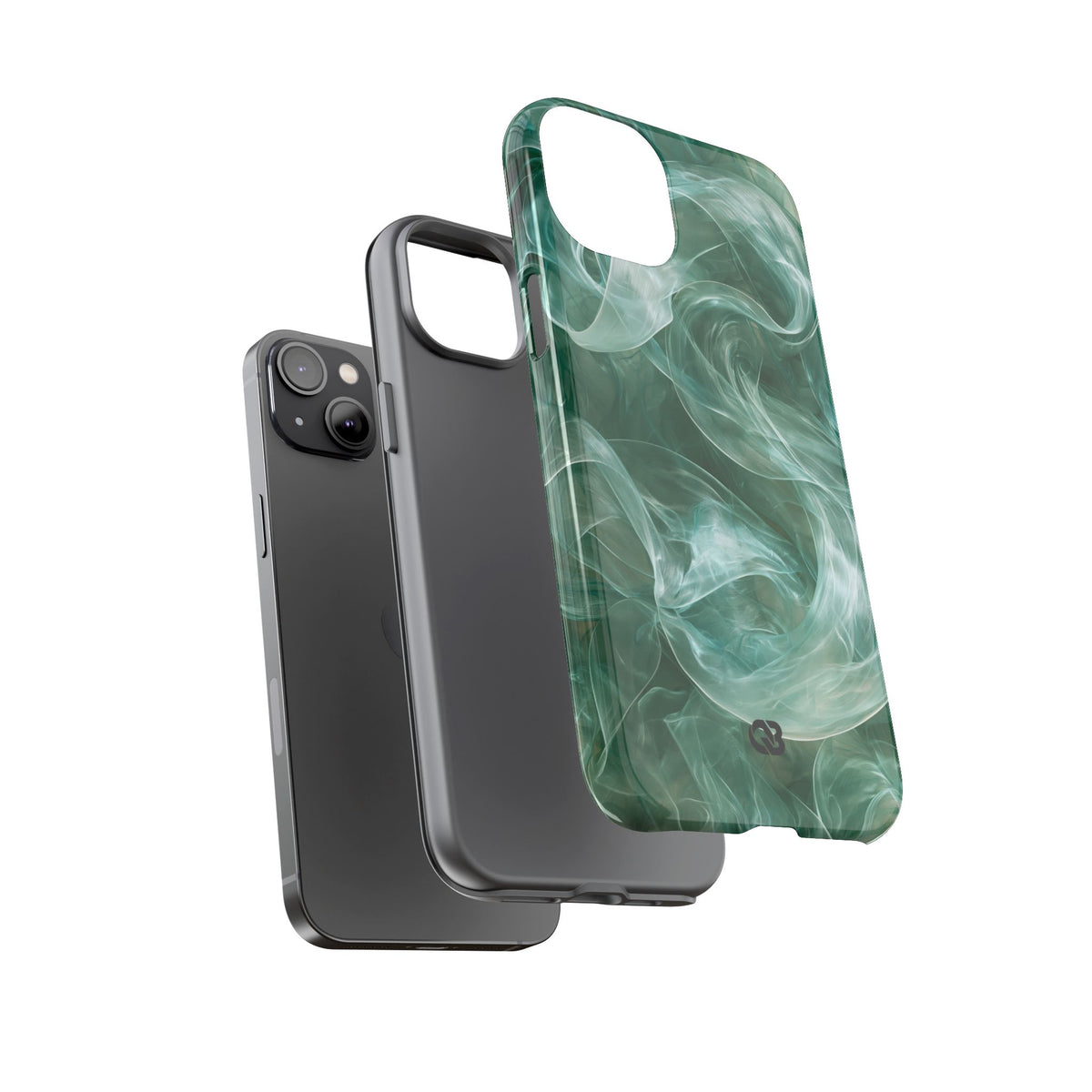 Translucent Aqua Flow · Tough Phone Case for iPhone · Teal
