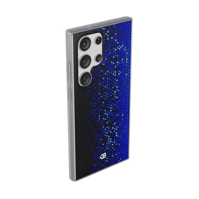 Cobalt Hex Dispersion · Lite Phone Case for Samsung · Blue