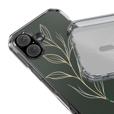 Green Impact MagSafe Phone Case for iPhone - Deep Moss Willow