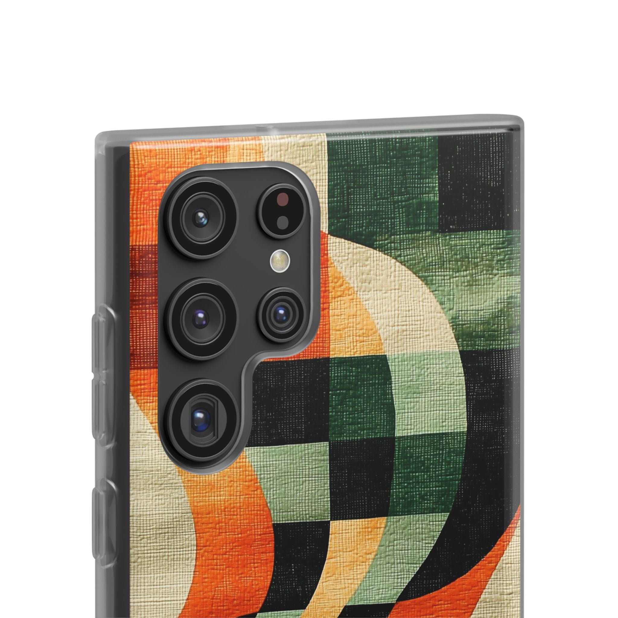 Burnt Orange Curve · Soft Handyhülle für Samsung