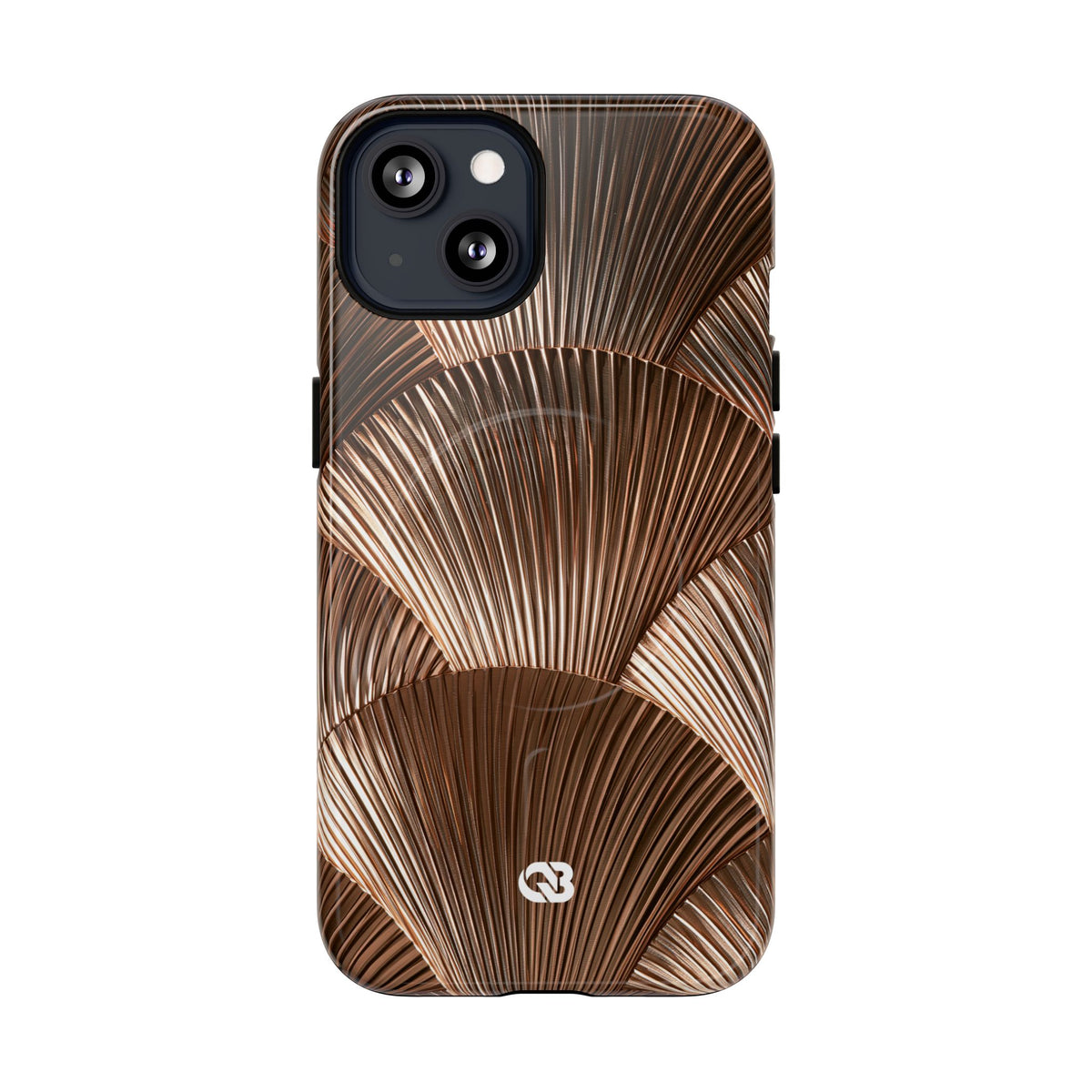 Rose Gilded Fan · Tough 2.0 Magnetic Phone Case for iPhone · Gold