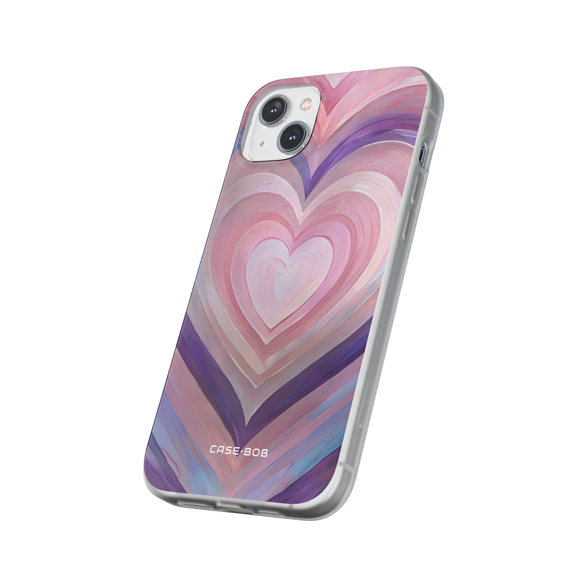 Strahlendes Heartbrush iPhone 14 Plus Case - Soft