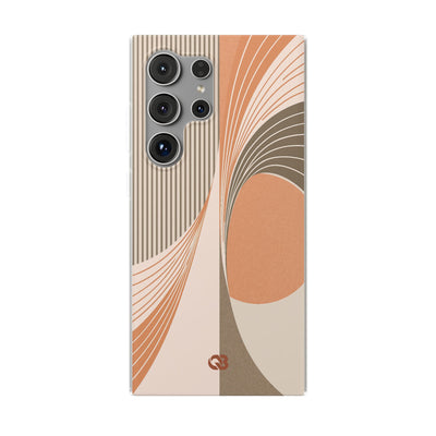 Orange Lite Phone Case for Samsung - Desert Arc Horizon