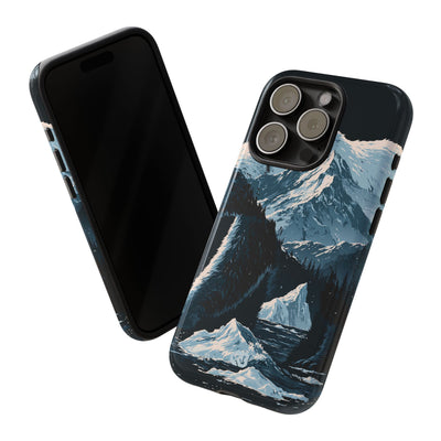 Nordic Arctic Bear · Tough Phone Case for iPhone · Black
