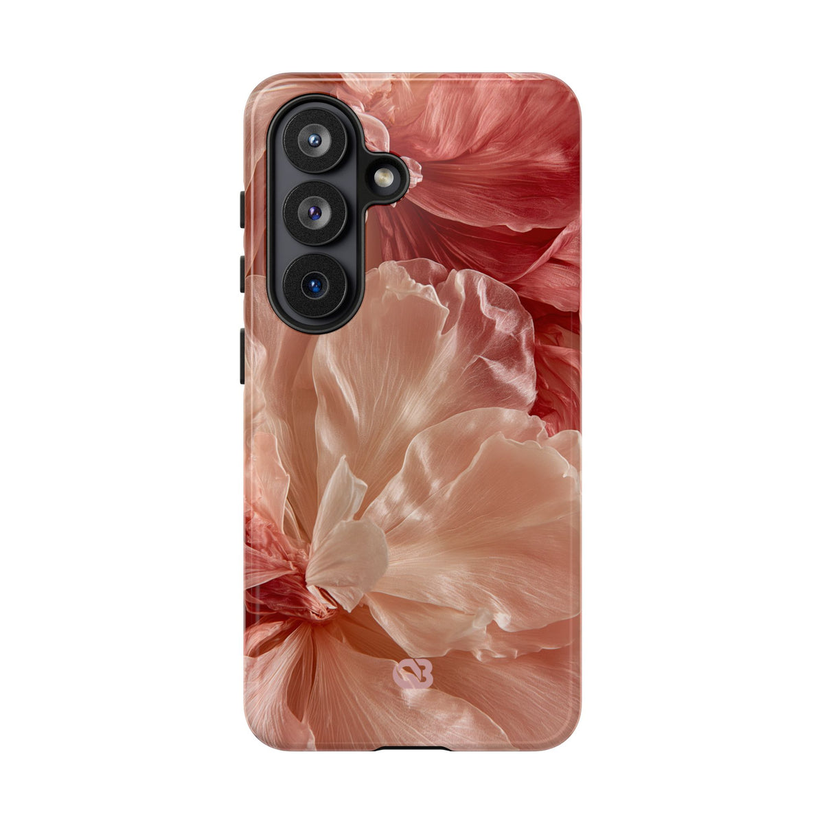Blush Silk Bloom · Tough Phone Case for Samsung · Pink