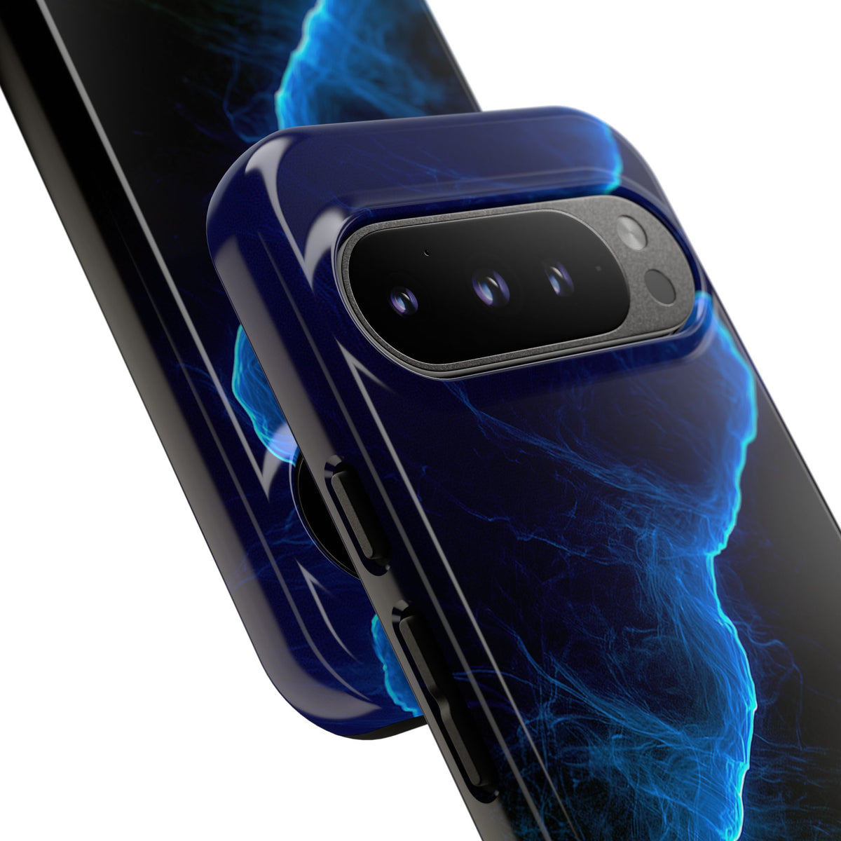 Electric Azure Drift · Tough Phone Case for Pixel ·  Blue