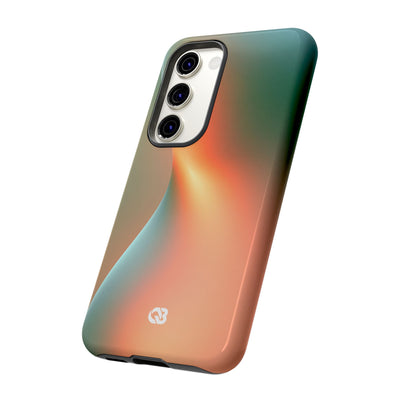Radiant Contour · Tough Phone Case for Samsung · Orange
