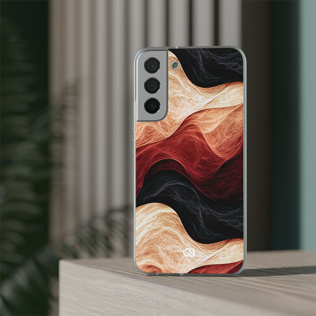 Ember Wave Dispersion · Lite Phone Case for Samsung · Red