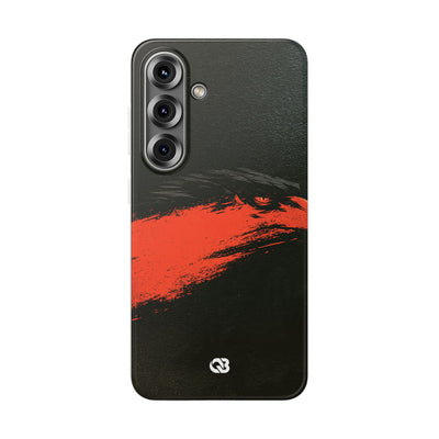 Crimson Raptor Noir · Lite Phone Case for Samsung · Black