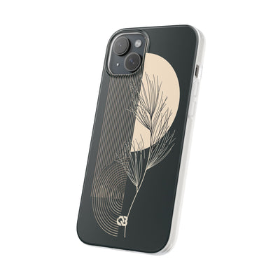 Black Lite Phone Case for iPhone - Obsidian Sand Willow