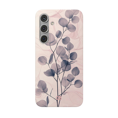 Ethereal Indigo Eucalyptus · Soft Handyhülle für Samsung